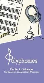 Polyphonies, cole  distance d'criture et de composition musicale